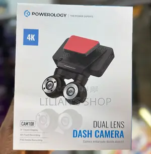 Powerology Dual Lens Dash Camera .