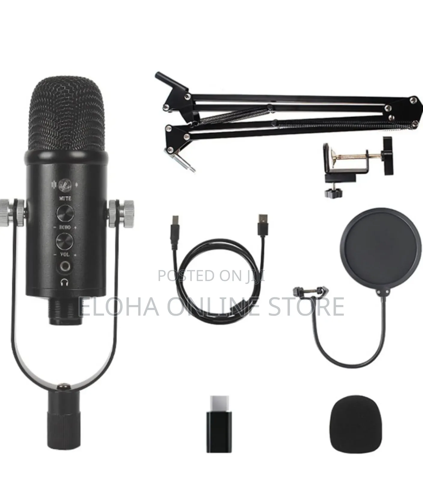 Bm-86 Usb Condenser Microphone Set,