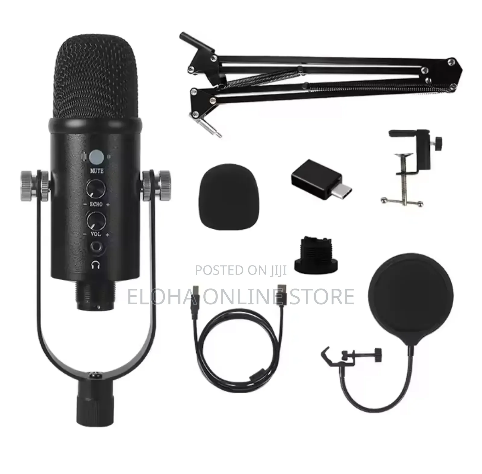 Bm-86 Usb Condenser Microphone Set,