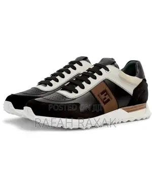 Original Fendi Luxury Casual Multicolor Suede Sneaker