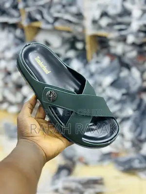 Original Green Luxury Timberland Cross Slide Sandals