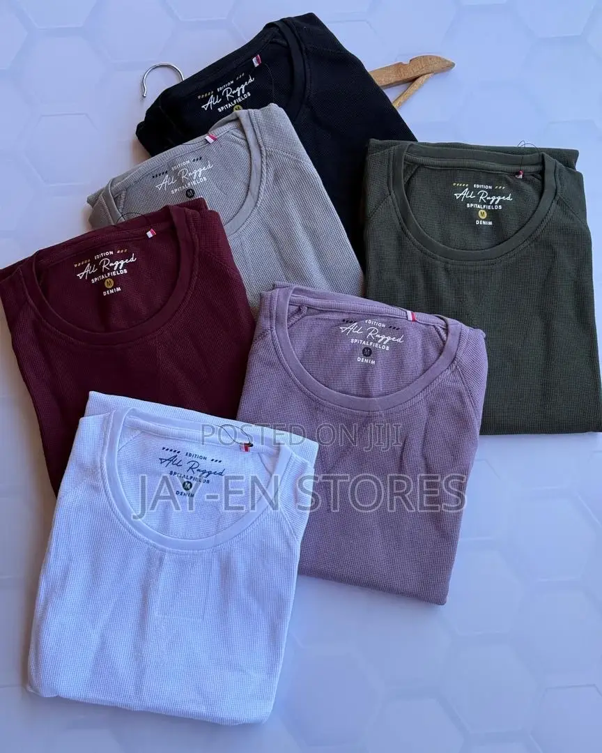Round Neck Longsleeved Available in Different Colors