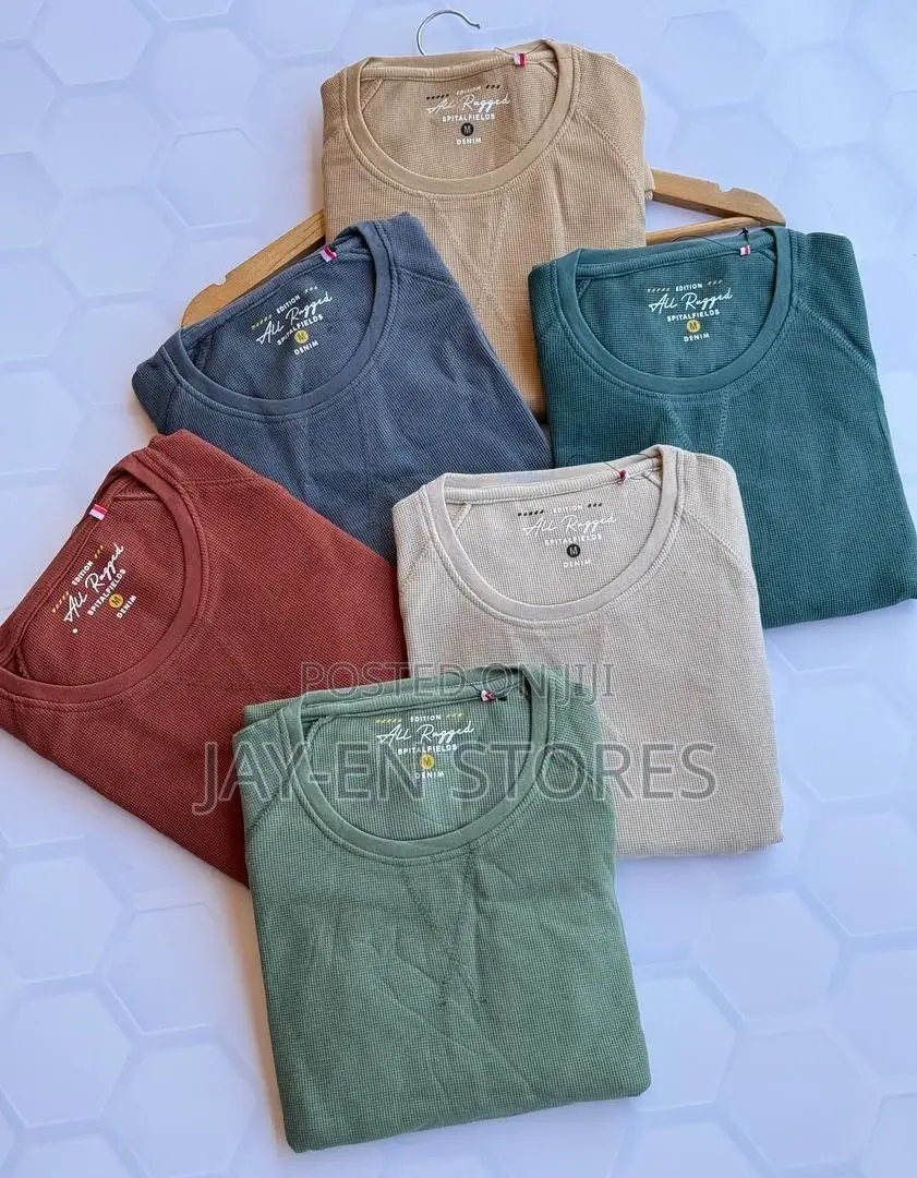 Round Neck Longsleeved Available in Different Colors