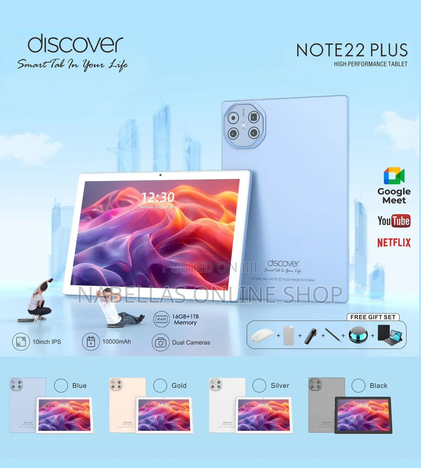 New Discover Note 22 Plus 512 GB Blue