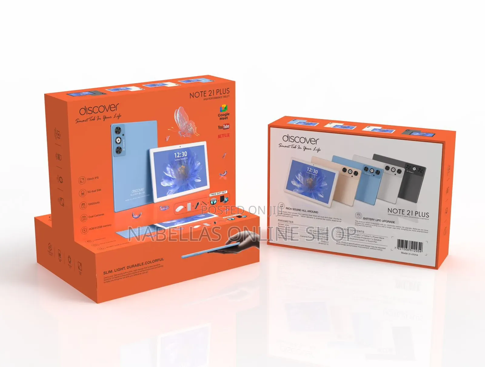 New Discover Note 21 Plus 512 GB Blue