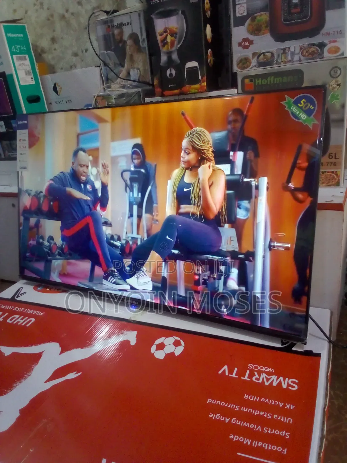 50 Inches Globalstar Smart Android Uhd Tv