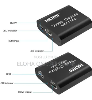 Hdmi Video Capture Card With Loop Out