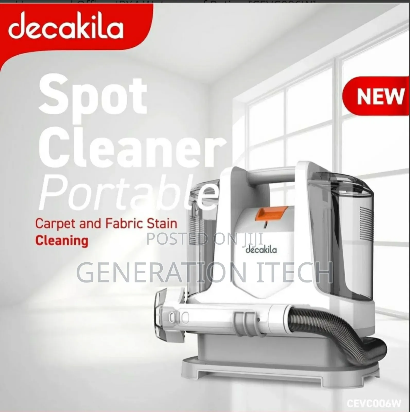 Portable Spot Cleaner- Carpet Cleaner- Couch Stain Removal
