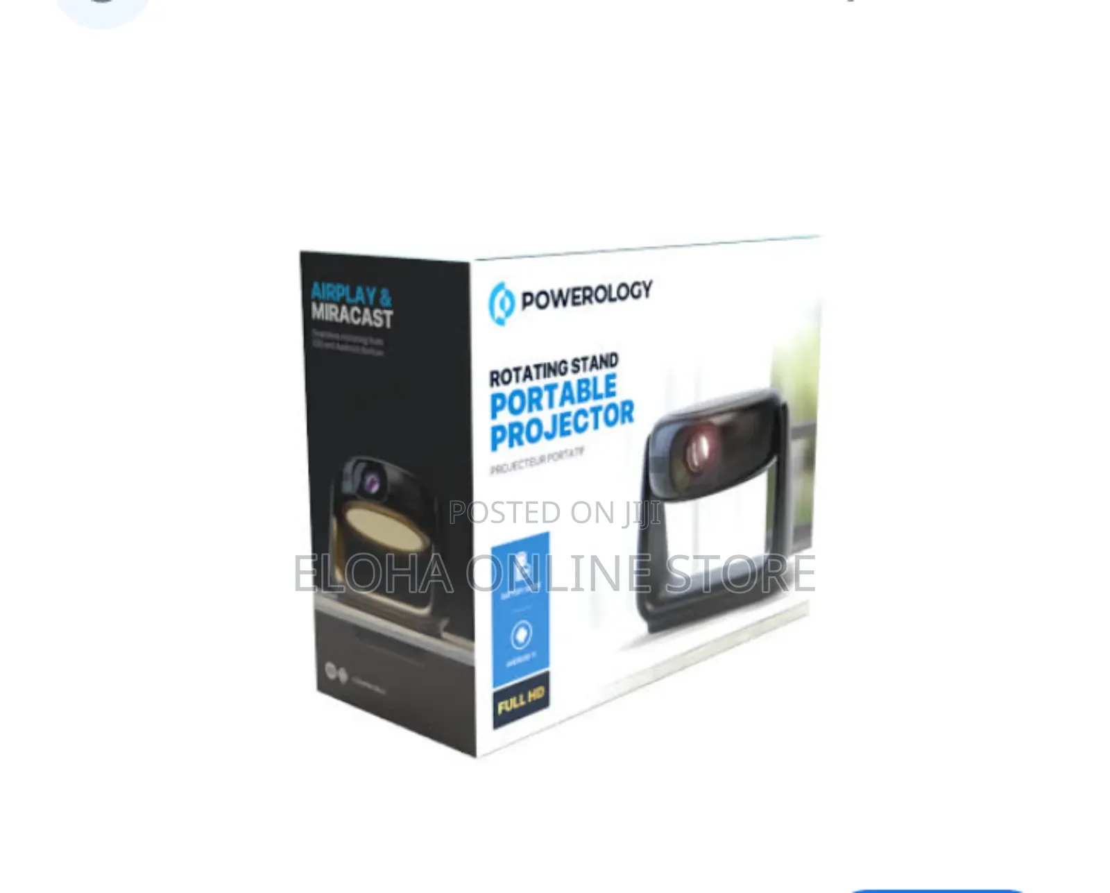 Powerology 300 Ansi Lumens Full Hd Portable Projector