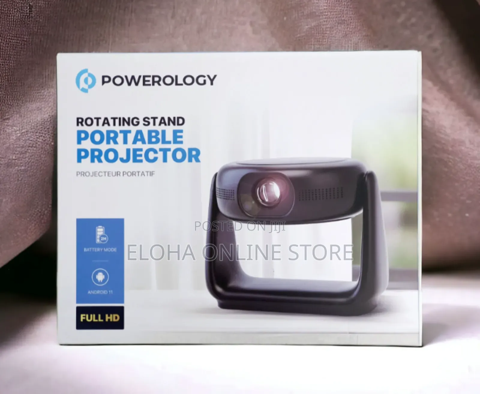 Powerology 300 Ansi Lumens Full Hd Portable Projector