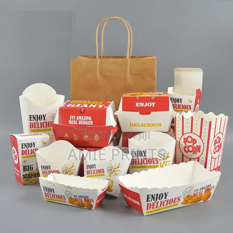 Chips/ Fries Holders and Containers