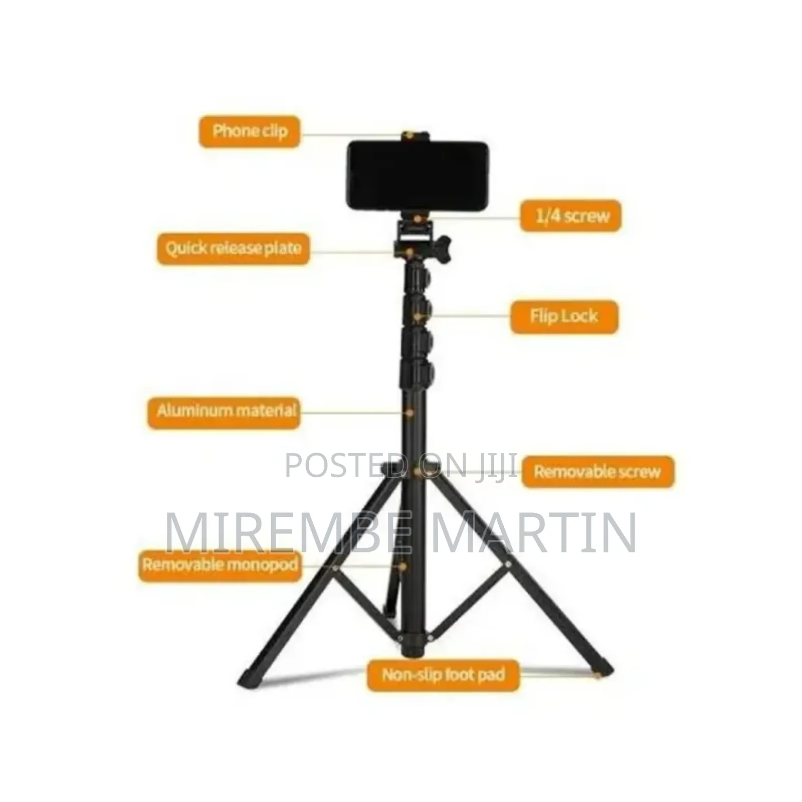 Jmary Mt39 61inch Heavy Duty Extendable Tripod Stand