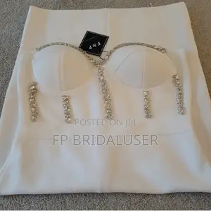 Bridesmaids Dresses for Hire White 6pcs