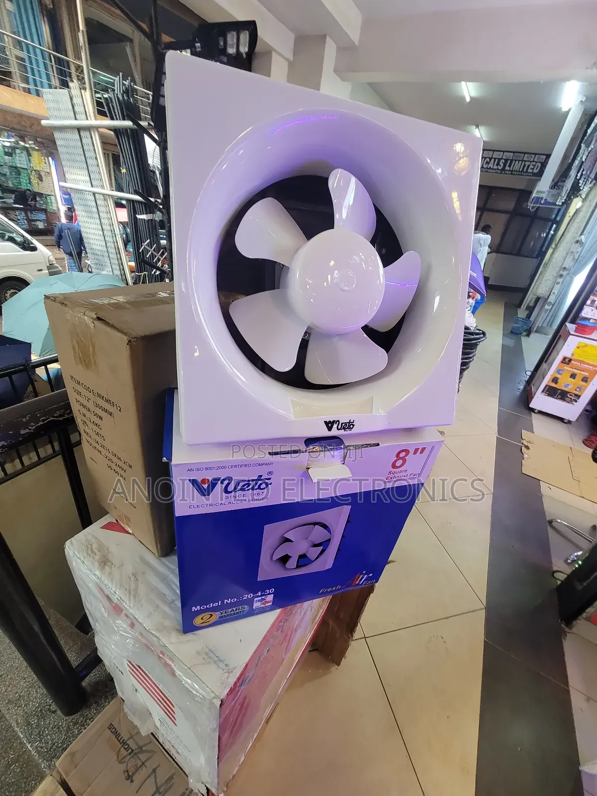 Exhust Fans Vetto 8inches