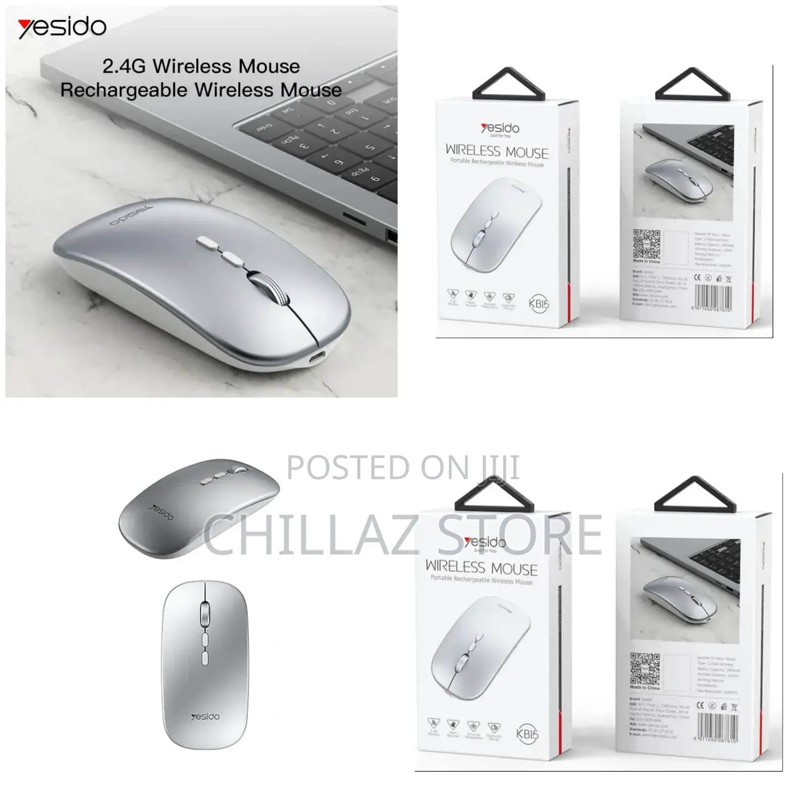 Yesido Wireless Mouse Pad.