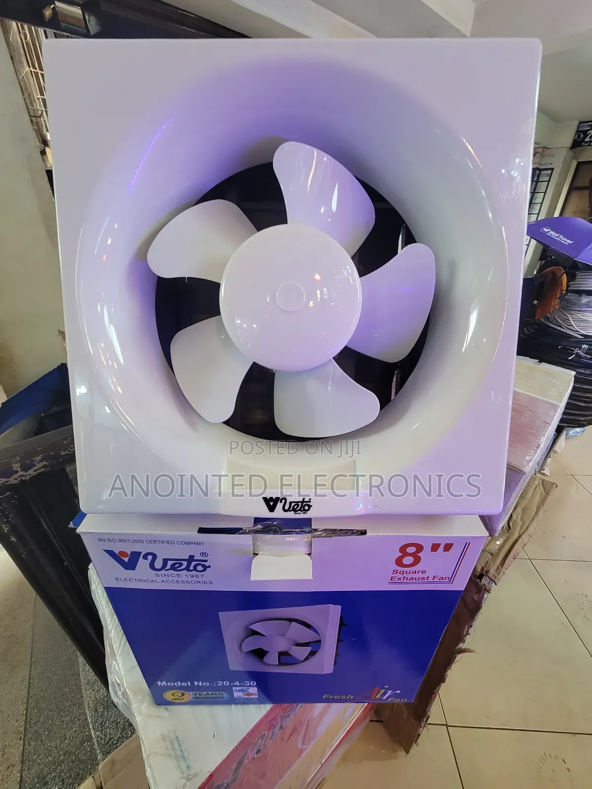 Veto Exhaust Fans 8inches