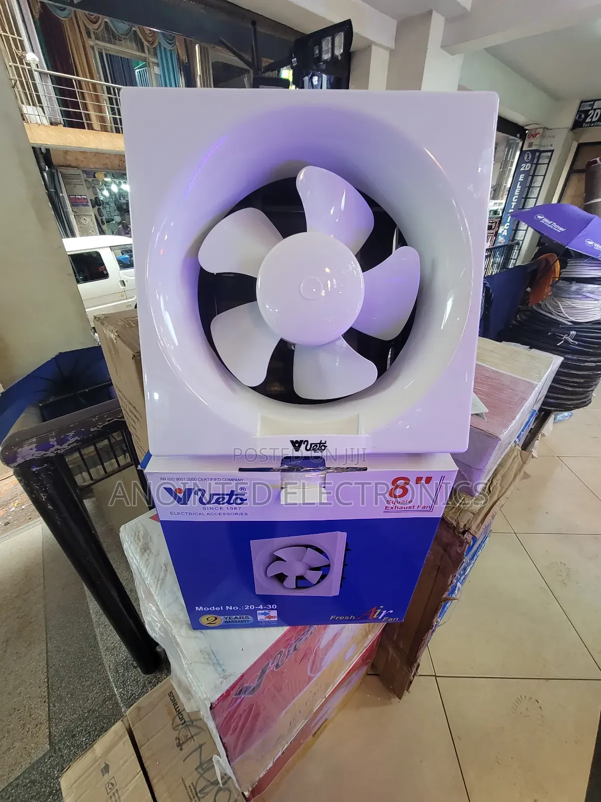 Veto Exhaust Fans 8inches