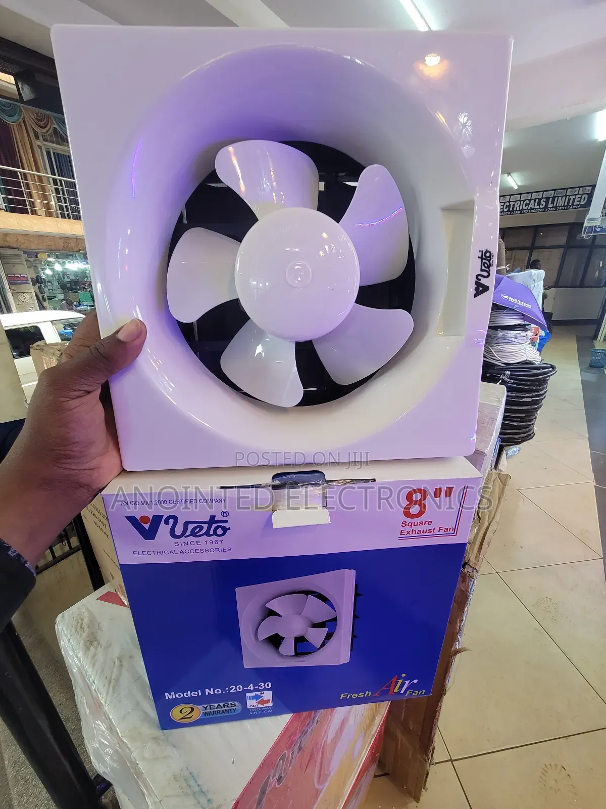 Veto Exhaust Fan 8inches