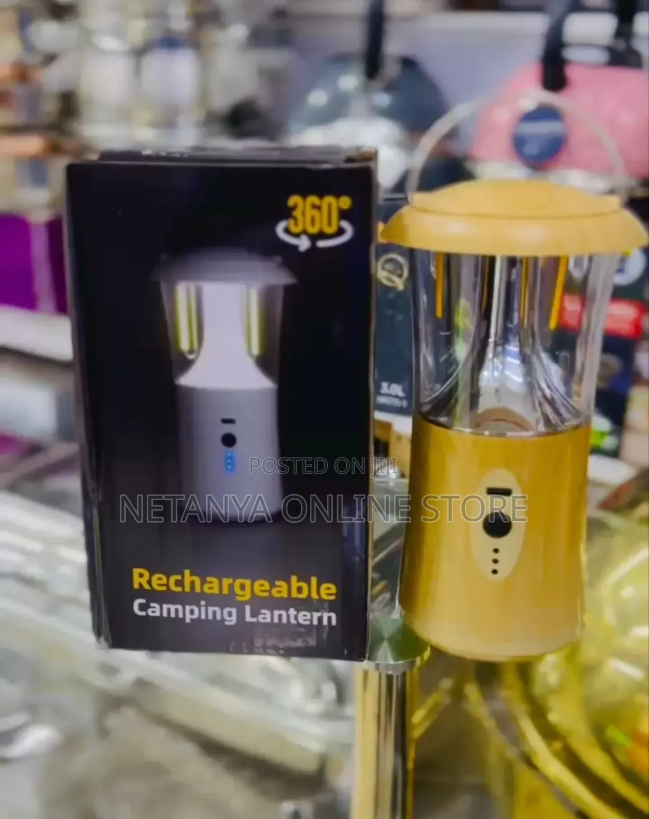 Rechargeable Led Camping Light (Lantern)