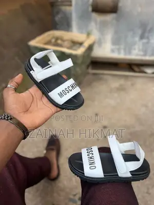 Photo - White Moschino Kids Sandals