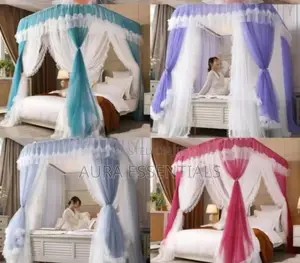 U - Shaped Support Bed Canopy Mosquito Net