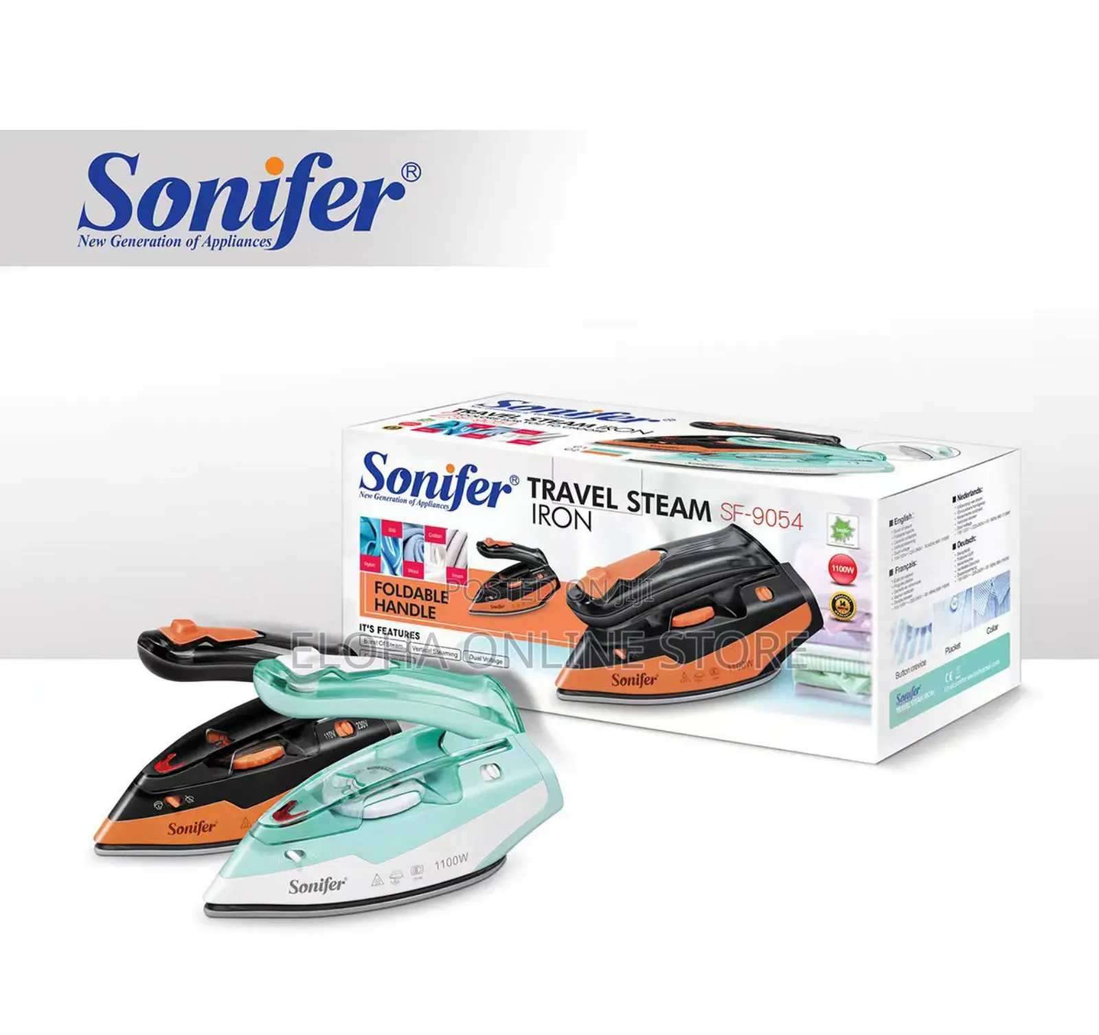 Sonifer Travel Steam Sf-9054