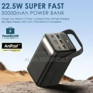 Oraimo Power Bank 50000mah Pd3.0 Qc3.0; 10-Times Device