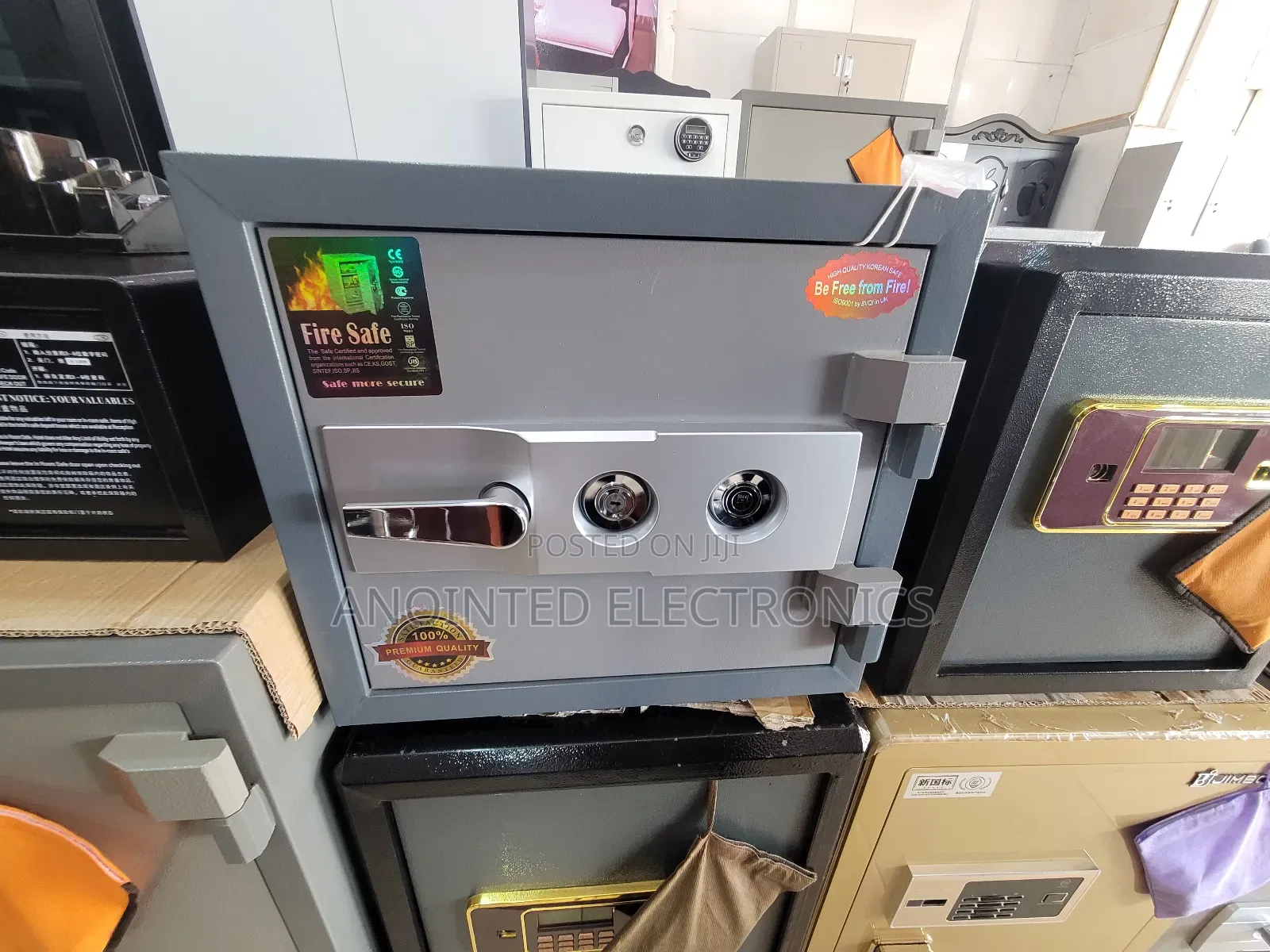 Double Keys Fire Safe