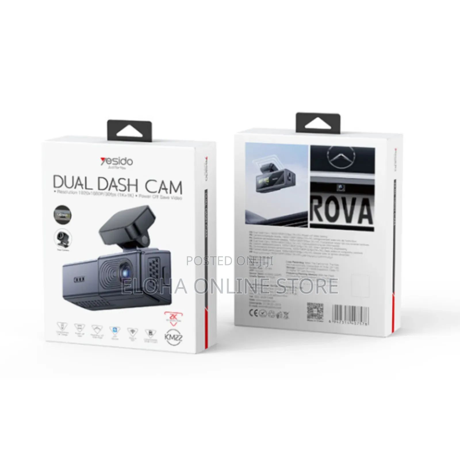 Yesido Car Dashboard Camera Km22
