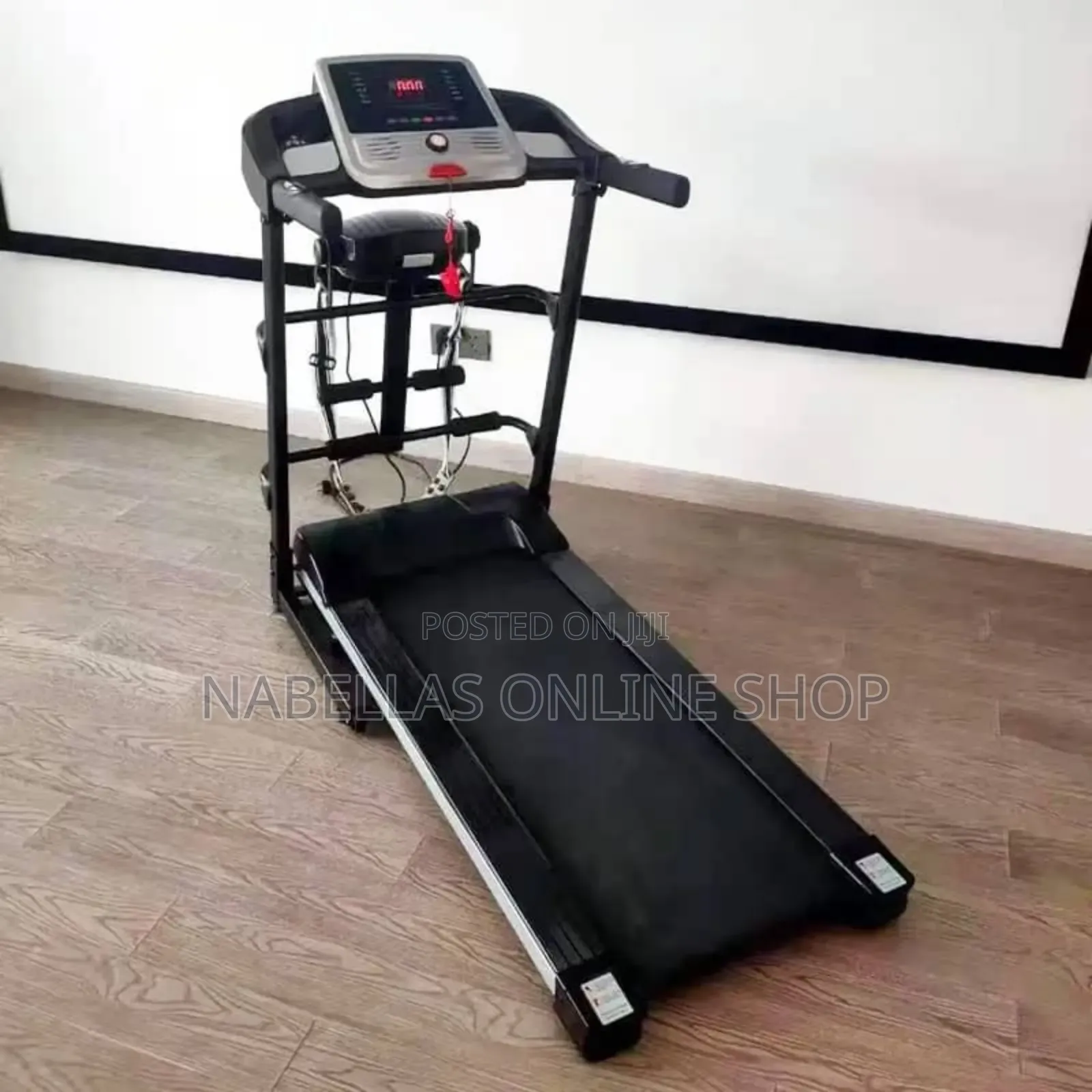 Portable Folding Treadmill With Massager and Sit Up