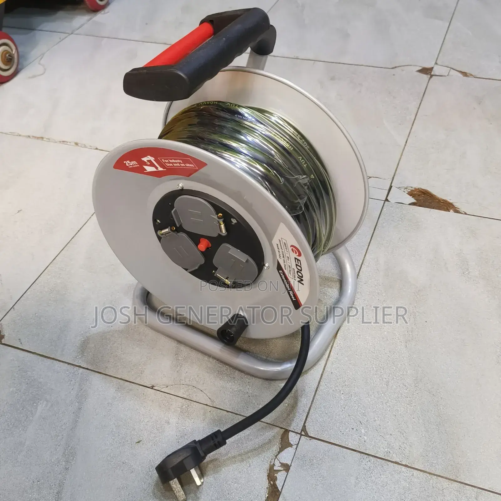 Edon 25mtrs Extension Reel, 2.5mm