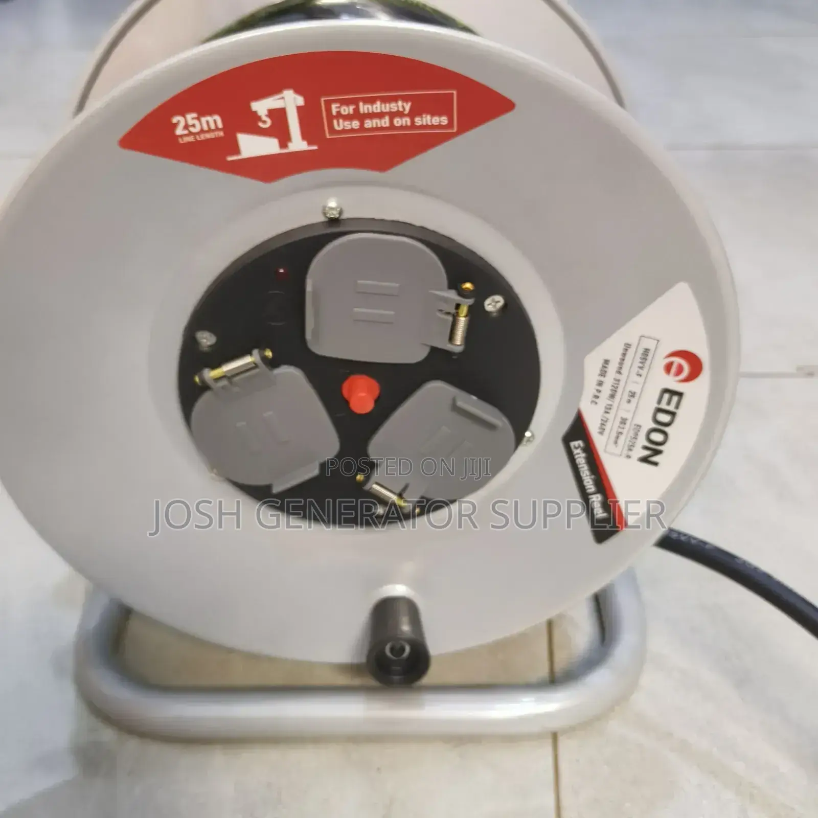 Edon 25mtrs Extension Reel, 2.5mm