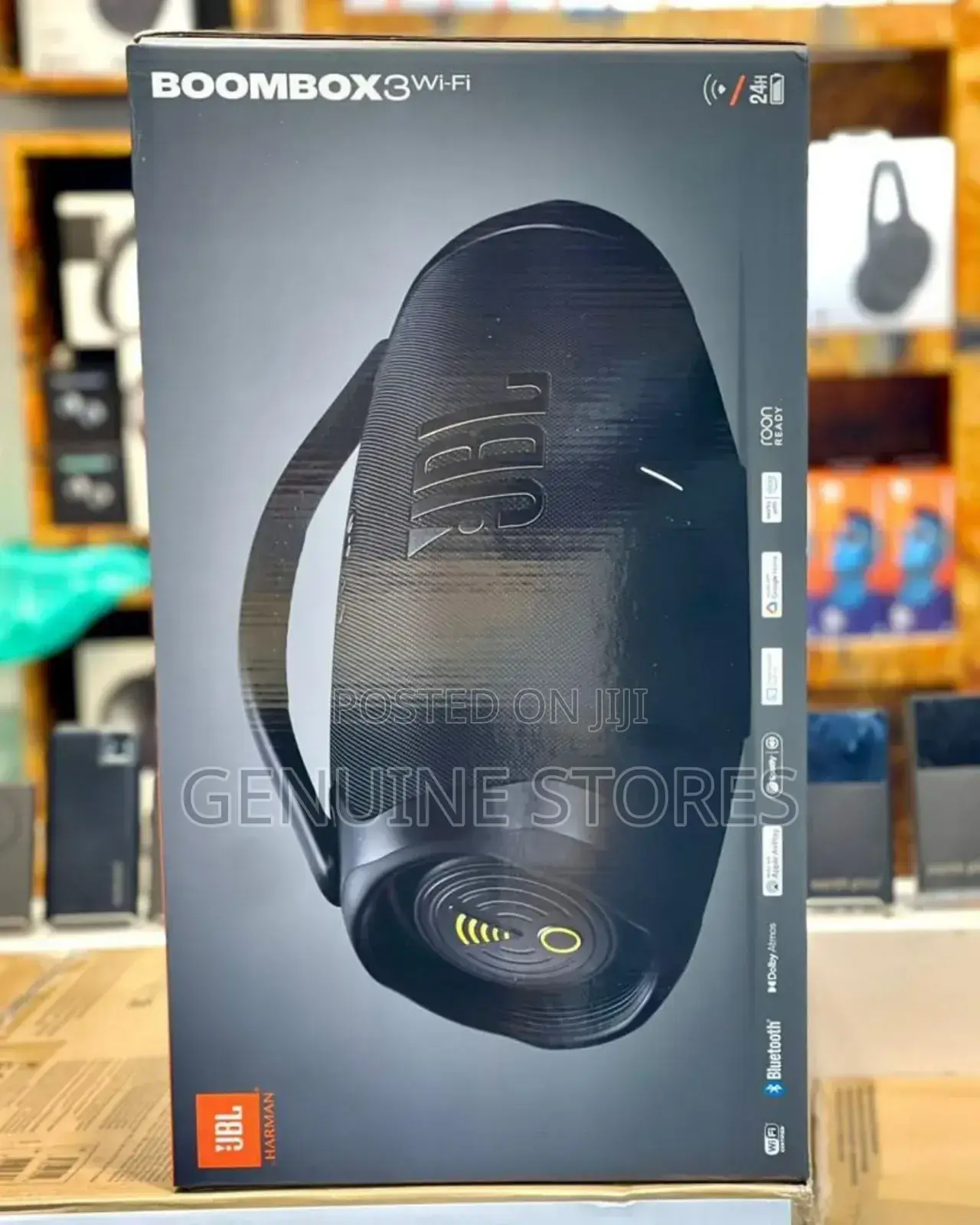 JBL Boombox 3 Wifi / Rechargeable Portable Speaker