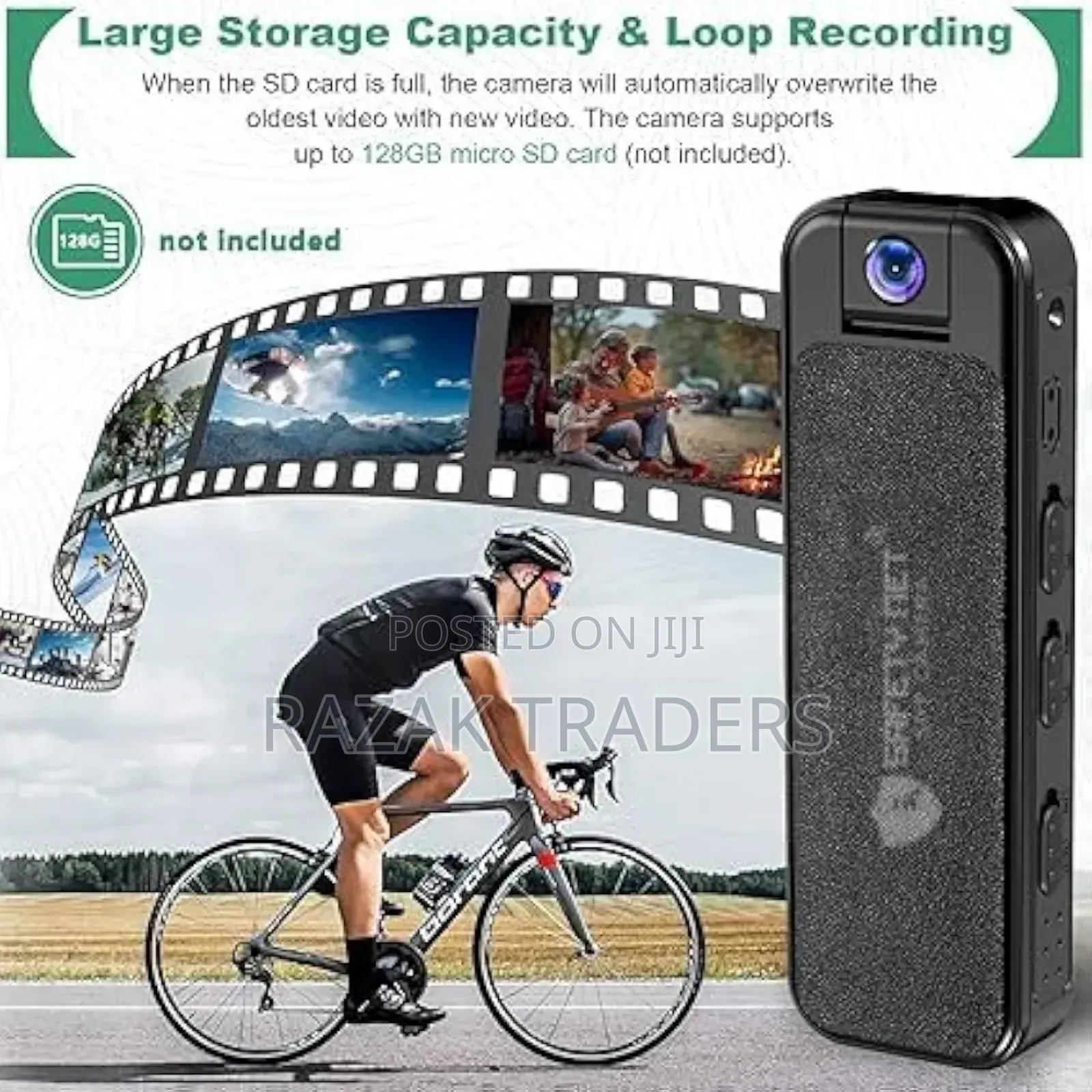 Safety Net Body Worn Camera | Hd 1080p Video Recorder