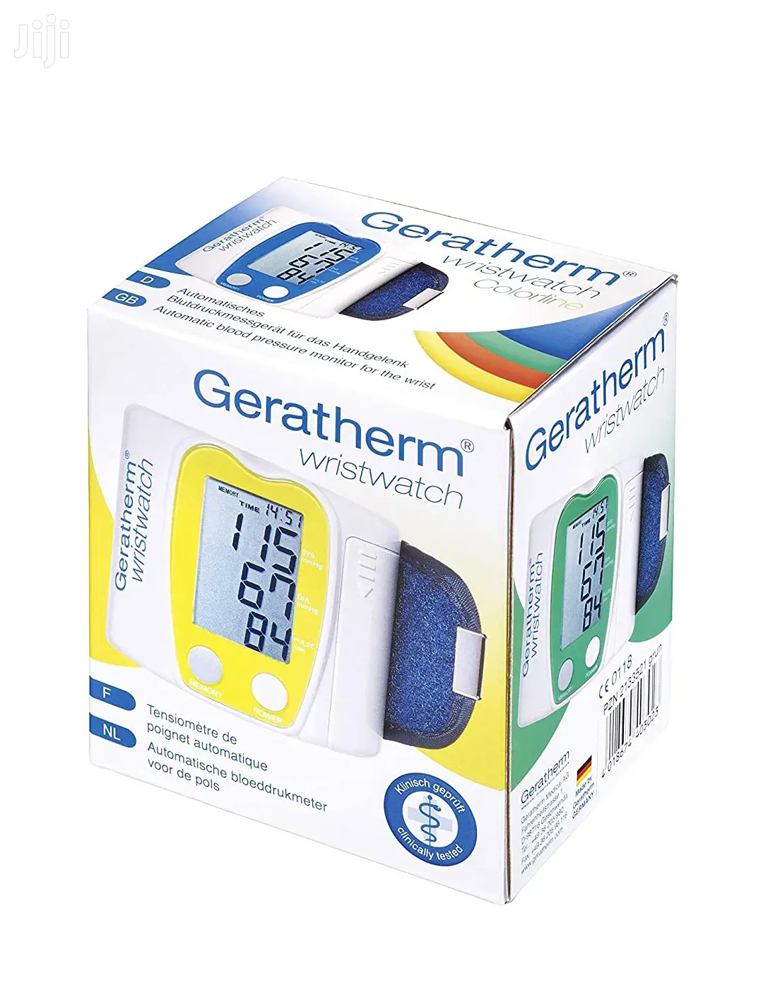 German Geratherm Digital Blood Pressure Monitor Wristwatch