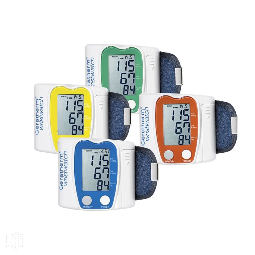 German Geratherm Digital Blood Pressure Monitor Wristwatch
