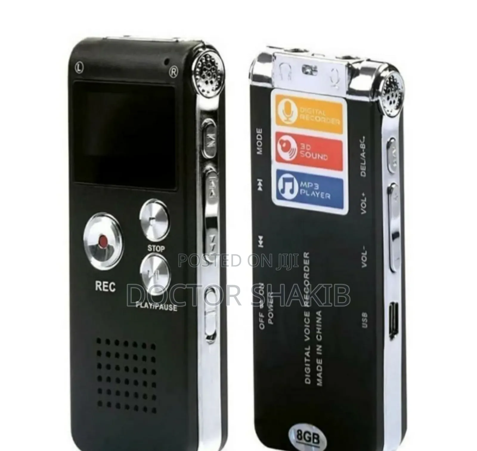 Brand New 8gb Digital Voice Recorder