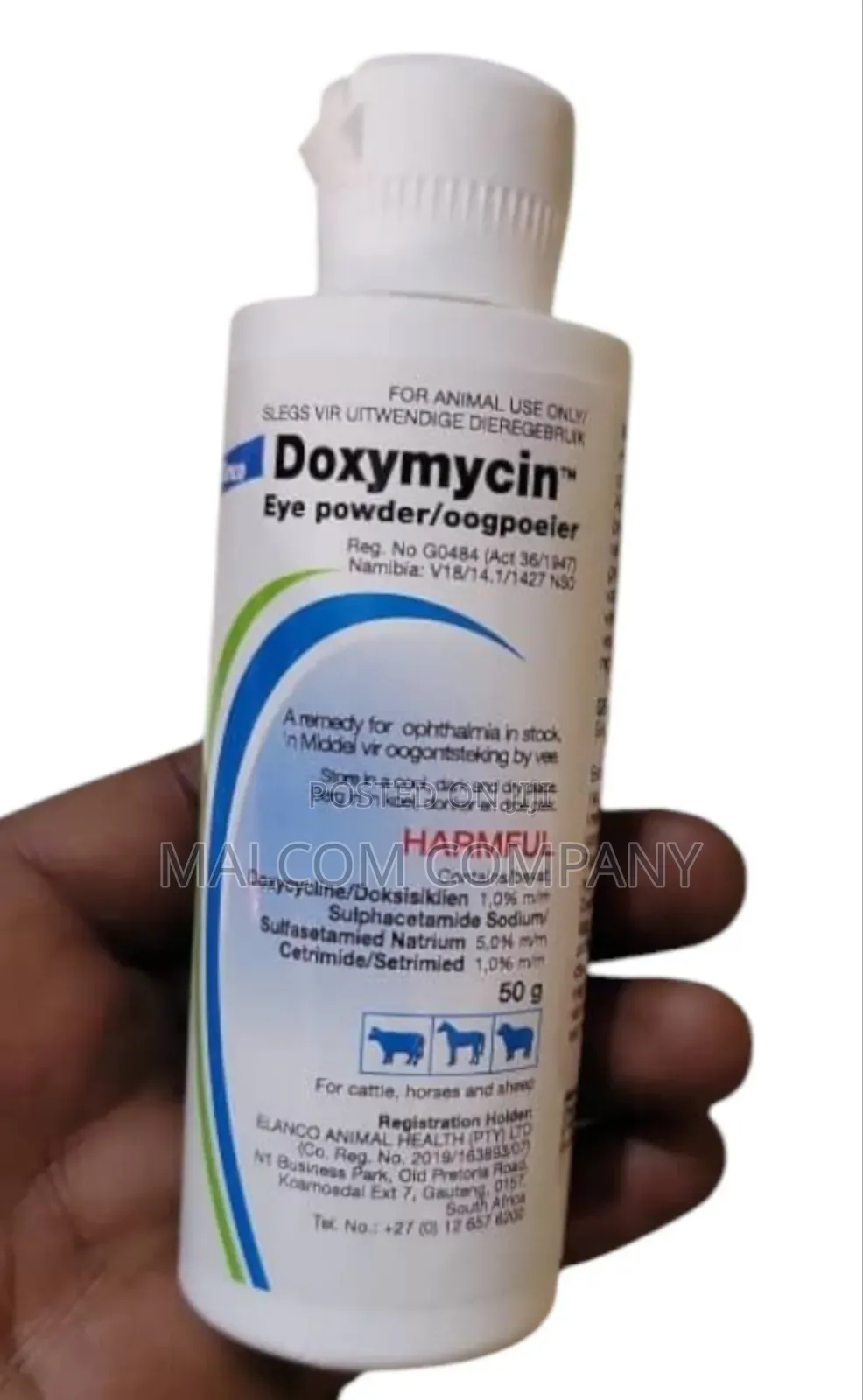 Doxymycin Eye Power for Eye Inflammation in Animals