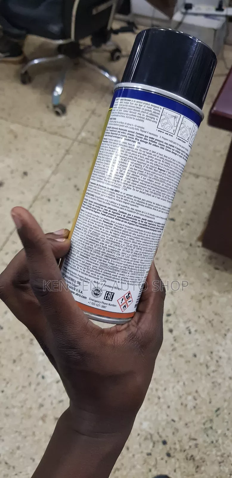 Gasket and Silicone Remover Spray
