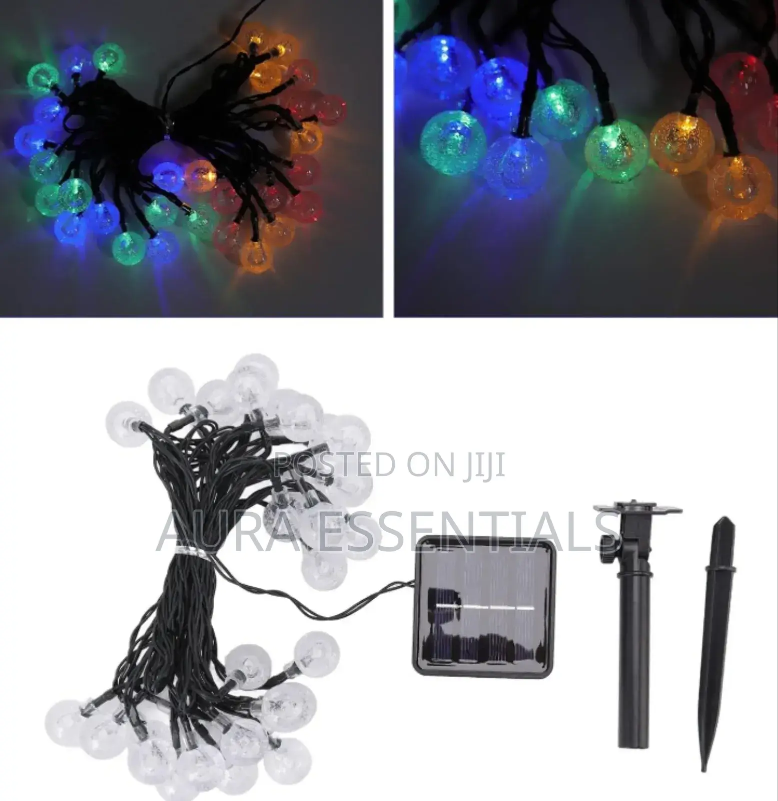 Outdoor Solar String Lights