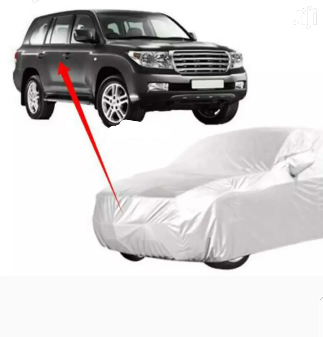 Gray Bag Car Cover For Land Cruiser 2015