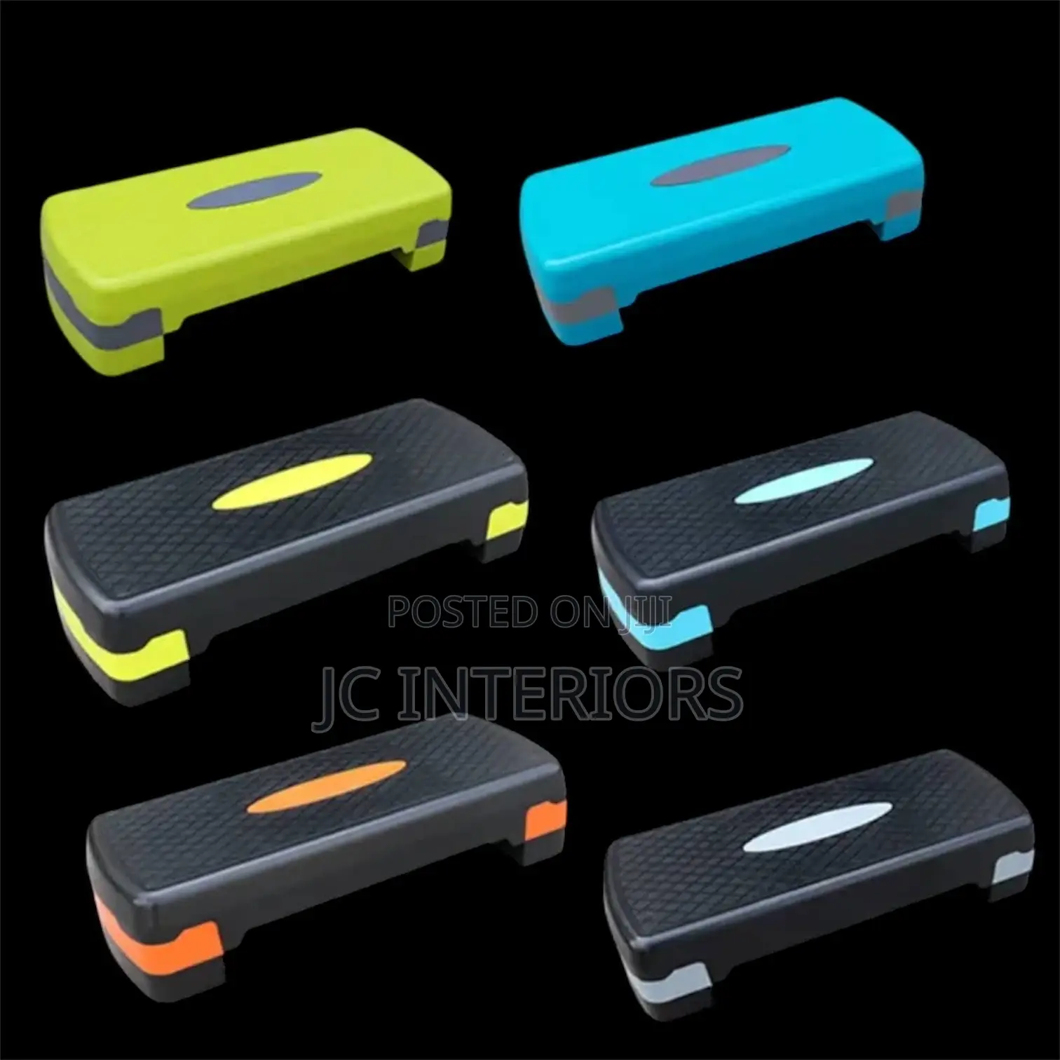 Adjustable Aerobic Step Platform for Exercise Fitness