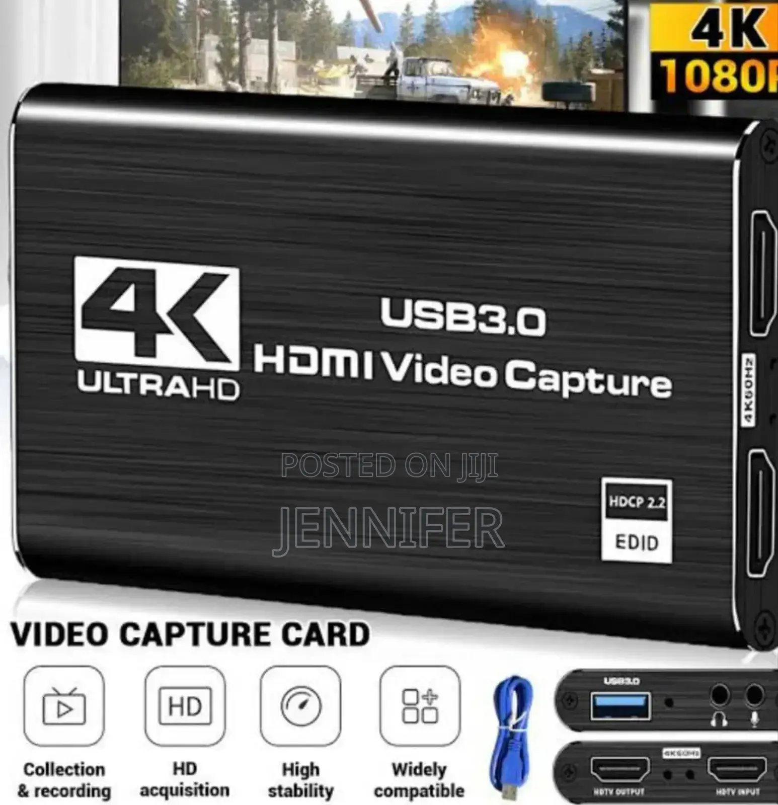 Ultra Hd Hdmi Usb 3.0 Video Capture Card