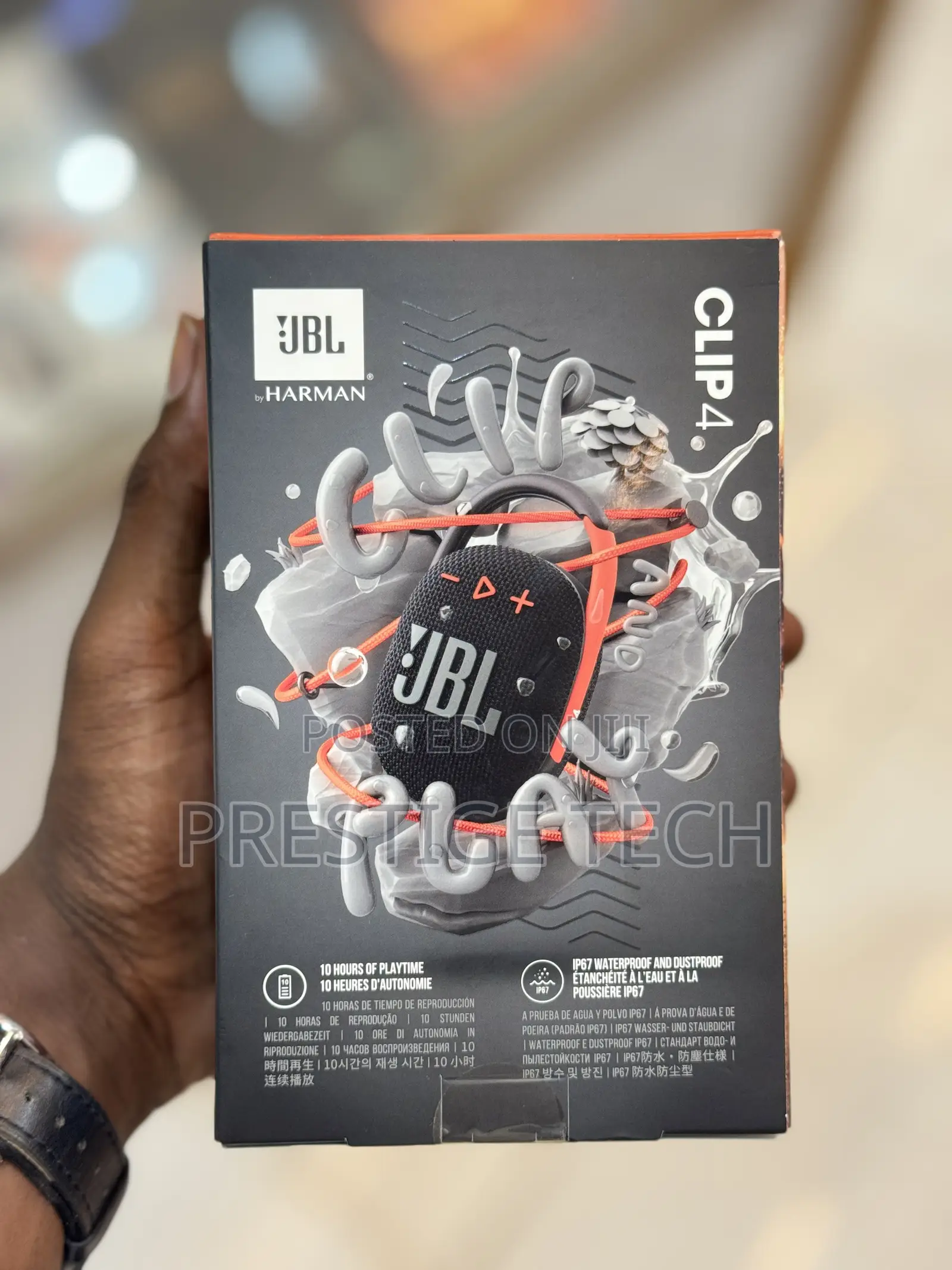 JBL Clip 4 Ultra Portable Waterproof Speaker