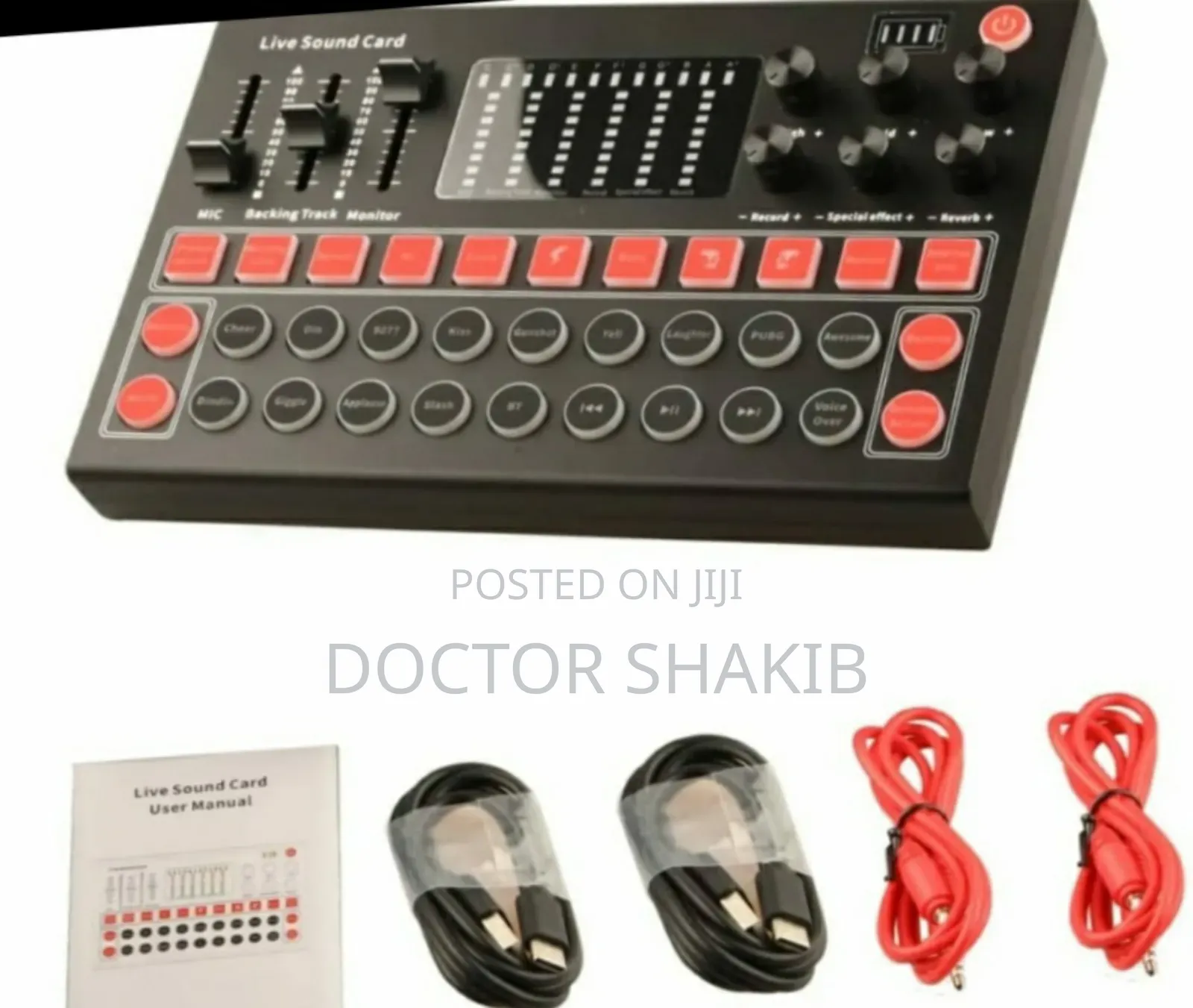 New Unique Live Sound Card