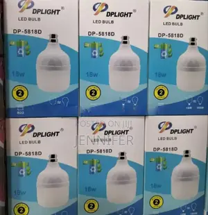 Dp Light 18w Rechargeable Bulb
