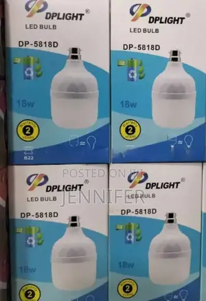 Dp Light 18w Rechargeable Bulb