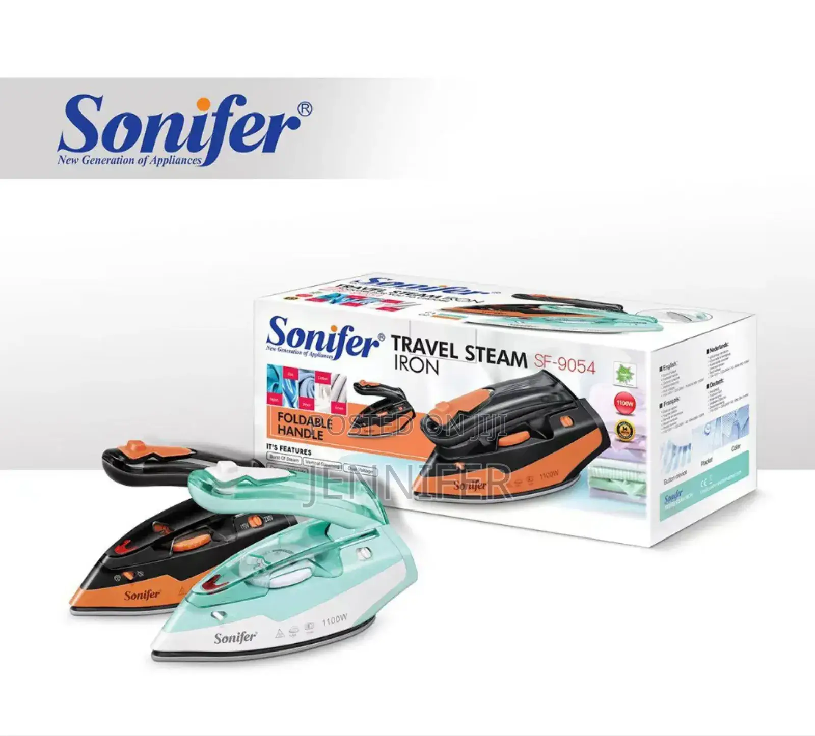Sonifer Heavy Duty Travel Steam Iron