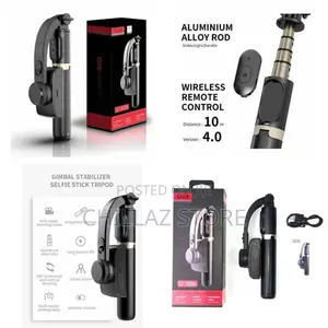 Q08 Gimbal Stabilizer With Selfie Stick.