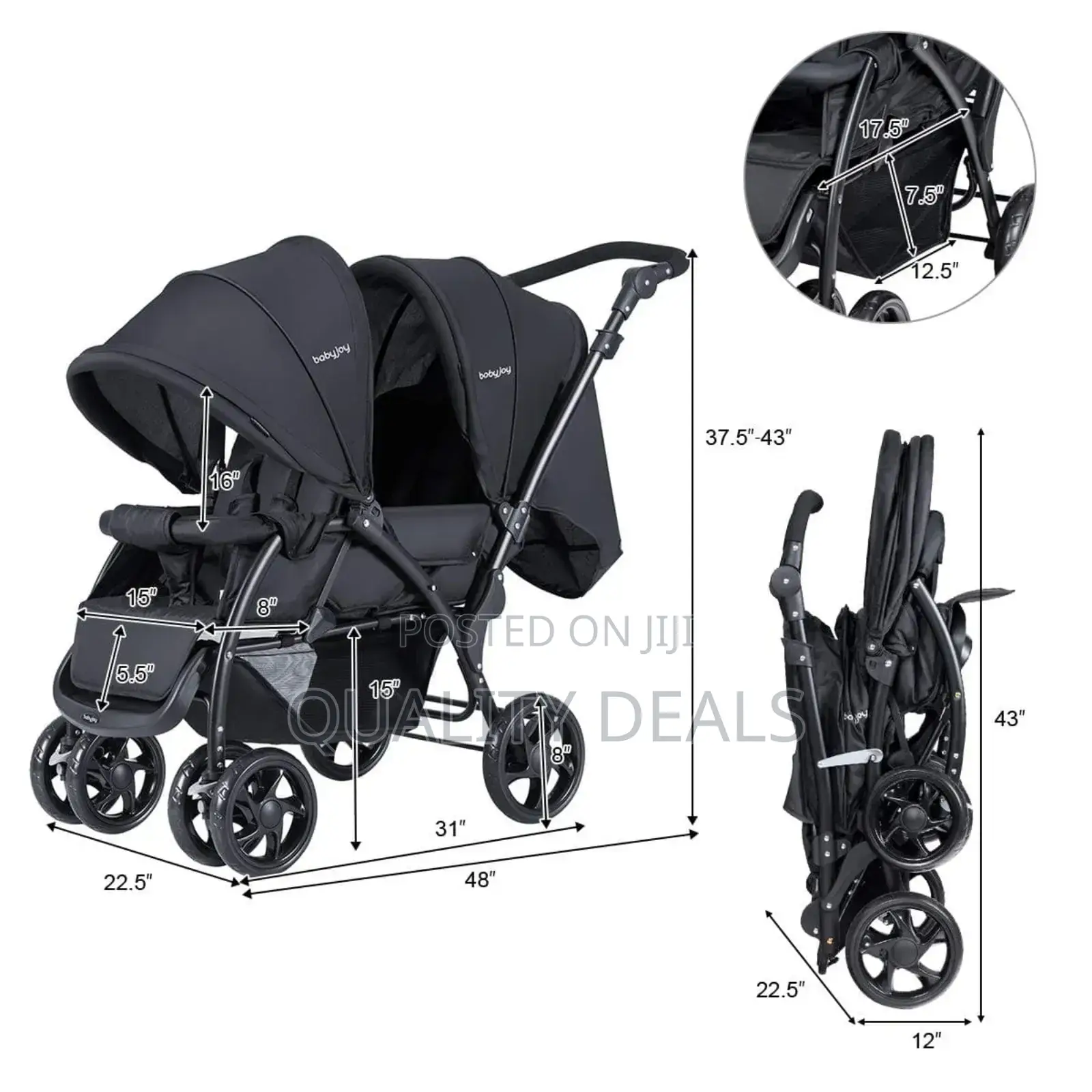Twin Baby Stroller